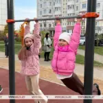Жители Минска открыли новую воркаут-площадку